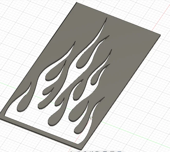 Flame Stencil V1 - Image 1