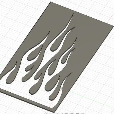 Flame Stencil V1