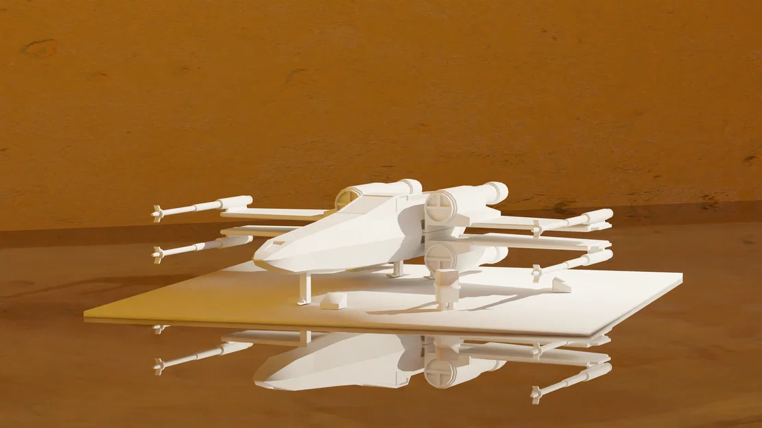 Mô hình phi thuyền X-Wing Fighter trang trí bàn làm việc Star Wars - Image 1