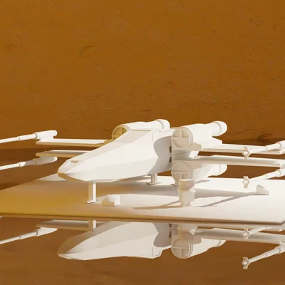 Mô hình phi thuyền X-Wing Fighter trang trí bàn làm việc Star Wars