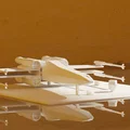 Mô hình phi thuyền X-Wing Fighter trang trí bàn làm việc Star Wars - Thumbnail 2