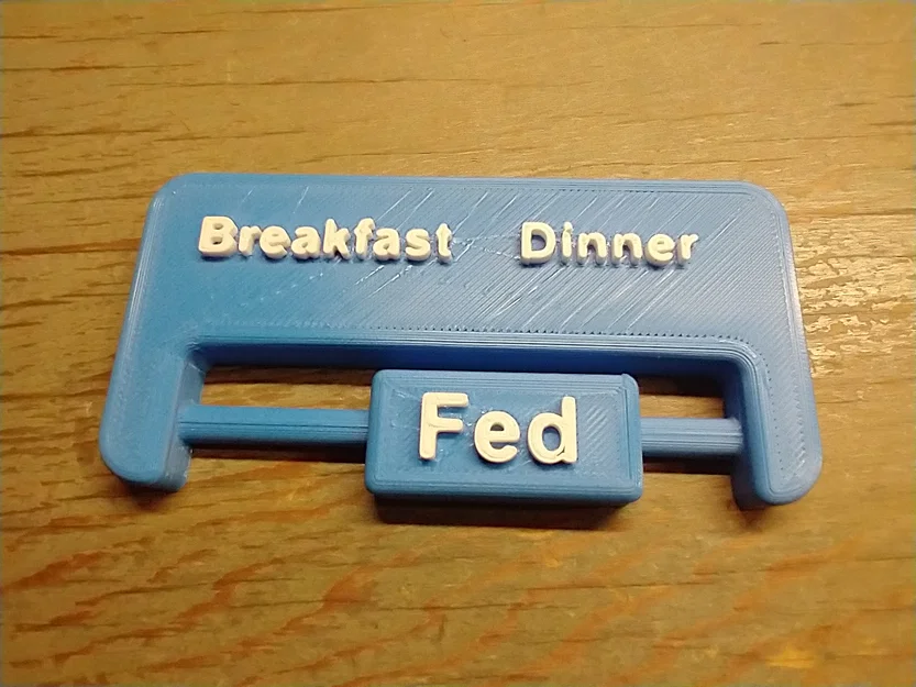 Nhắc nhở cho thú cưng ăn (nam châm) - Image 2