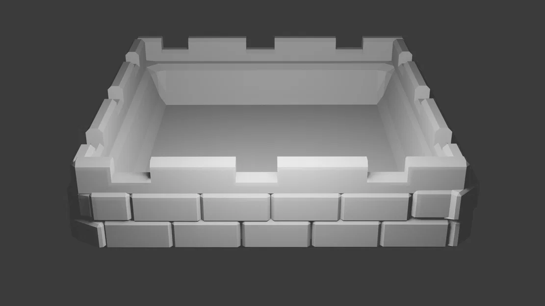 Khay Lắc Xúc Xắc Hình Tòa Lâu Đài (Dice Tray) Cho D&D - Image 1