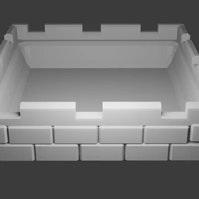 Khay Lắc Xúc Xắc Hình Tòa Lâu Đài (Dice Tray) Cho D&D