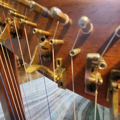 Harp Lever / Sharping Lever (Cần gạt lên nốt thăng cho đàn harp)