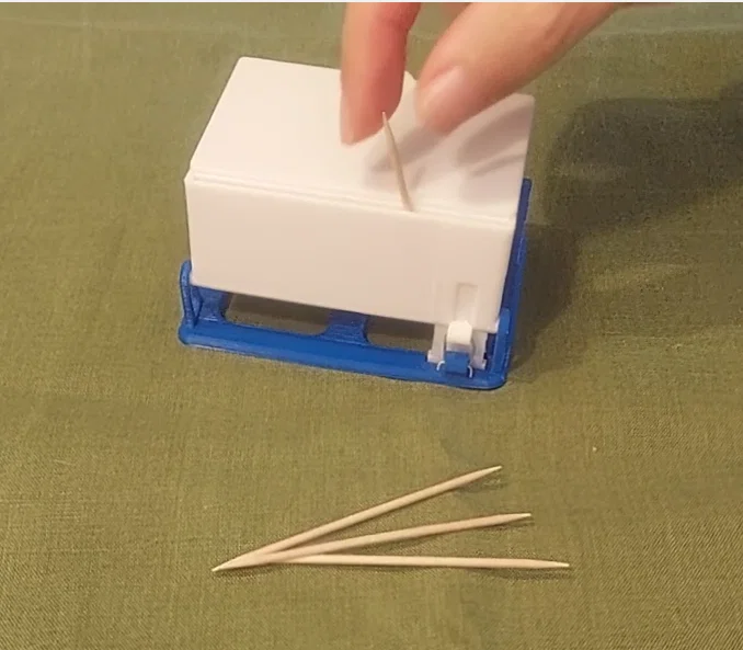 Hộp nhả tăm (Toothpick dispenser) - Image 1