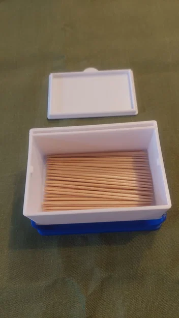 Hộp nhả tăm (Toothpick dispenser) - Image 2