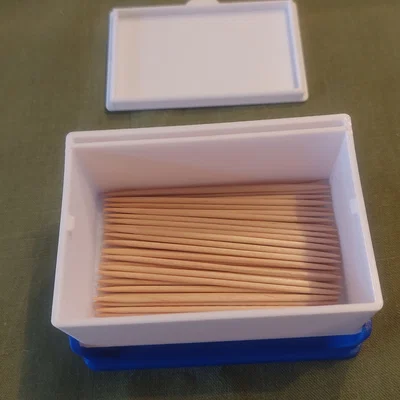 Hộp nhả tăm (Toothpick dispenser)