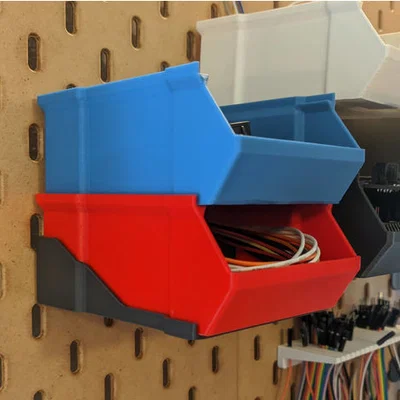 Kệ đỡ hộp chứa đồ Stackable Box cho bảng IKEA Skadis