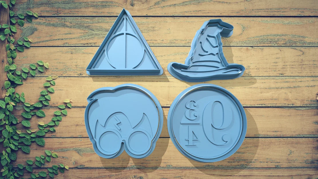 Bộ khuôn cắt bánh quy Harry Potter (Harry Potter Cutter Set 2) - Image 1