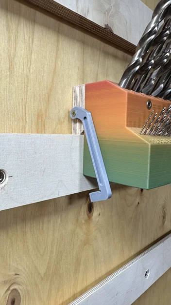 Chốt chặn an toàn French Cleat Stopper - Giữ giá treo dụng cụ chắc chắn - Image 1
