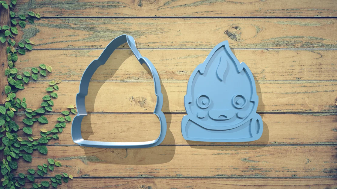 Bộ khuôn cắt bánh quy Ghibli 3D: Totoro, Calcifer, Kodama, Vô Diện - Image 2