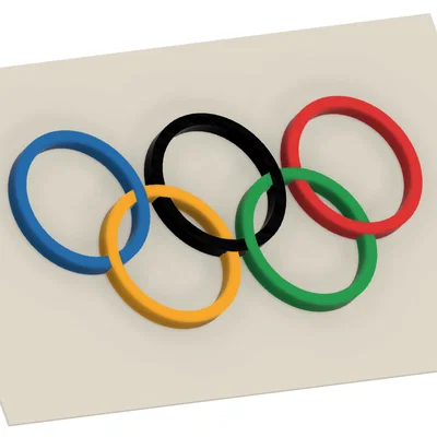 Bộ vòng Olympic 2024 (Anneaux JO 2024 - Olympic Games)