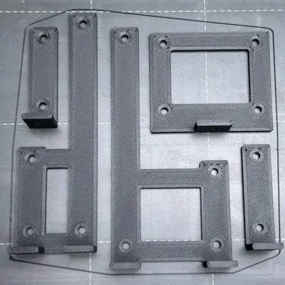 Split-Flap display – Điện tử & firmware thay thế kèm bracket gắn PCB