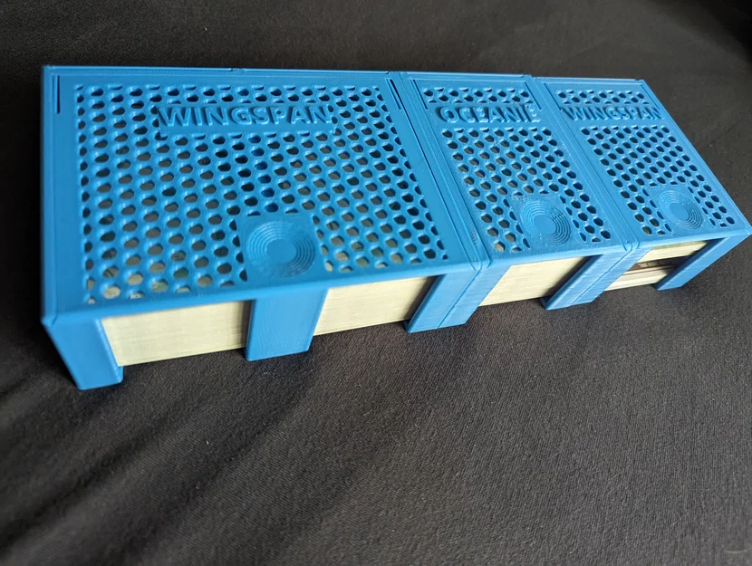 Hộp lưu trữ bộ bài Wingspan (Wingspan Card Deck storage box) - Image 2