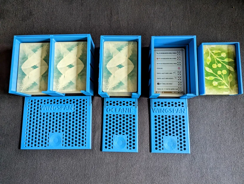Hộp lưu trữ bộ bài Wingspan (Wingspan Card Deck storage box) - Image 5