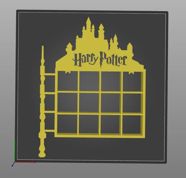 Kệ Trưng Bày Mô Hình Mini Funkos Harry Potter In 3D - Image 1
