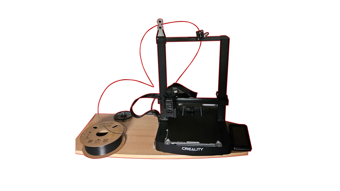 Hệ thống dẫn nhựa 3D Filament Guide cho máy in Ender 3 V3 KE - Image 1