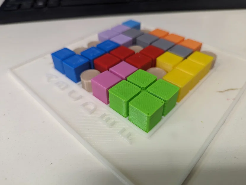 Genius Square Game – Bộ board & phụ kiện để in 3D - Image 4