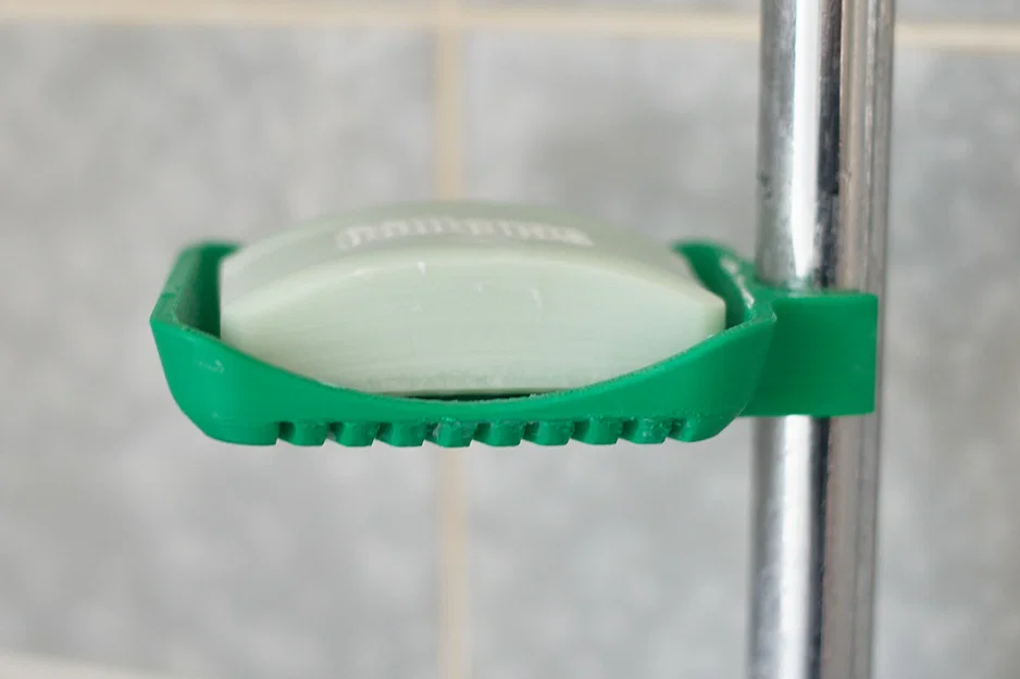 Khay đựng xà phòng 3D gắn vòi sen 22mm tiện lợi - Image 3