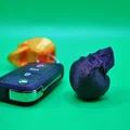 Móc khóa hình đầu lâu (Skull keychain) - Thiết kế in 3D siêu ngầu - Thumbnail 5