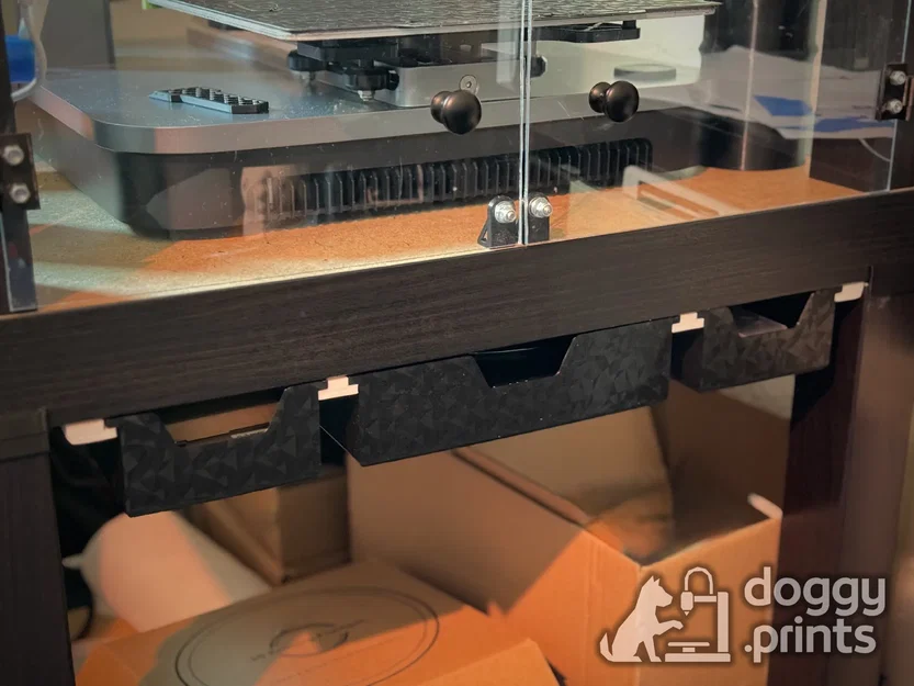 Hệ thống ngăn kéo modular lắp dưới bàn (cho Ikea LACK và nhiều bàn khác) - Image 7