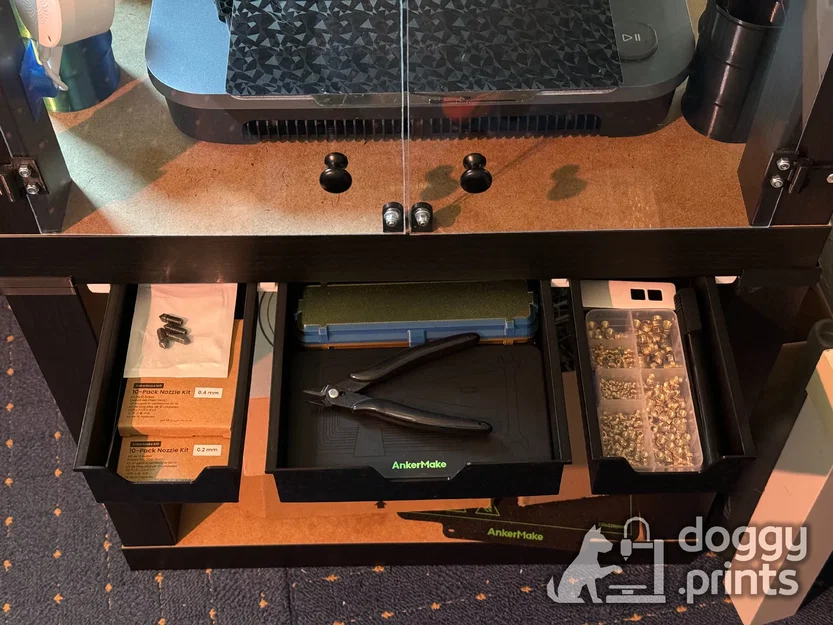Hệ thống ngăn kéo modular lắp dưới bàn (cho Ikea LACK và nhiều bàn khác) - Image 8