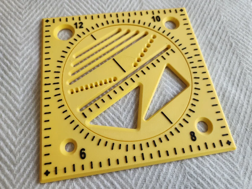 Template Vẽ Hình Học Góc Và Vòng Tròn - Image 1