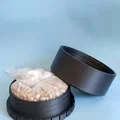 Bộ quay/giữ cuộn len có khoang thêm trọng lượng - Thumbnail 4
