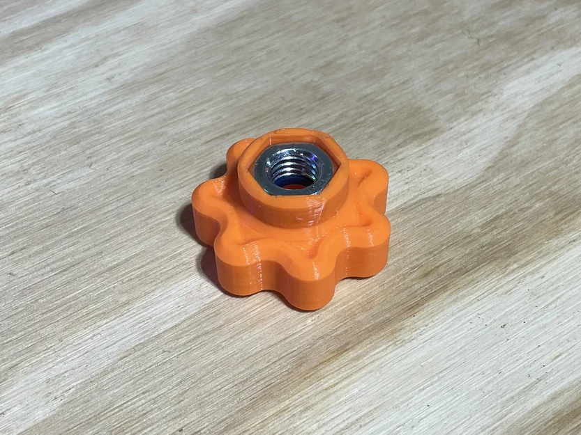 Núm siết/đai ốc bánh xe cho Zuca Cart (Wheel Nut / Axle Knob) - Image 2