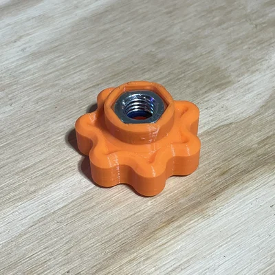Núm siết/đai ốc bánh xe cho Zuca Cart (Wheel Nut / Axle Knob)
