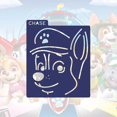 Paw Patrol - Drawing Template (Mẫu Vẽ/StenciI)