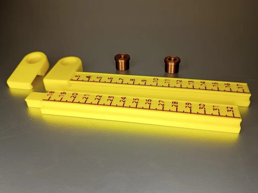 Thước Dẫn Hướng Khoan (mm & inch) – Drill Guide Ruler - Image 2