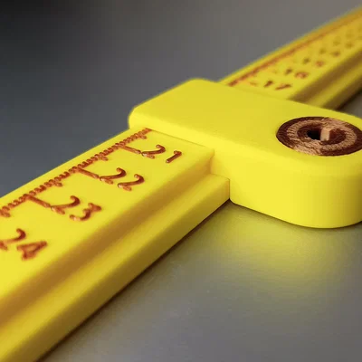 Thước Dẫn Hướng Khoan (mm & inch) – Drill Guide Ruler