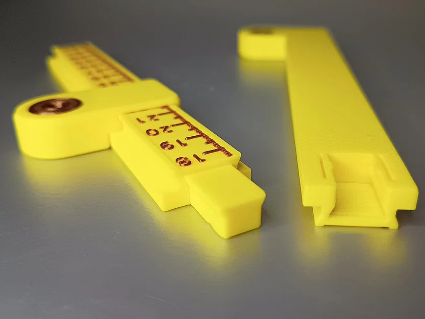 Thước Dẫn Hướng Khoan (mm & inch) – Drill Guide Ruler - Image 4