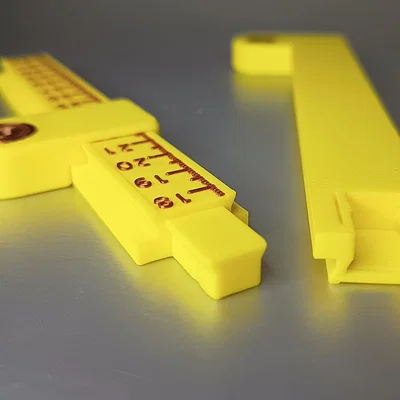 Thước Dẫn Hướng Khoan (mm & inch) – Drill Guide Ruler