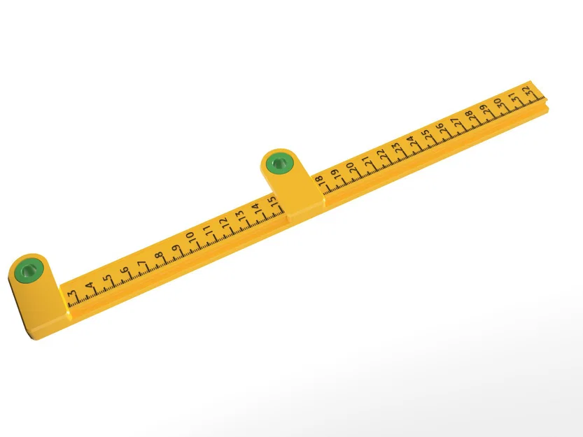 Thước Dẫn Hướng Khoan (mm & inch) – Drill Guide Ruler - Image 5
