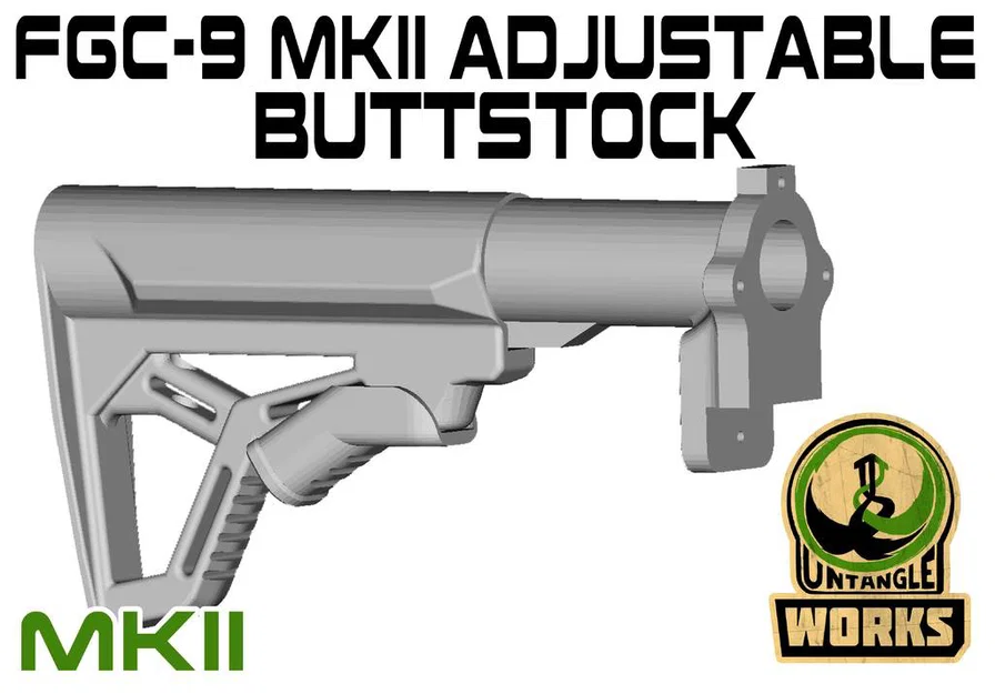 FGC-9 MKII adjustable buttstock (báng súng điều chỉnh được) - Image 1