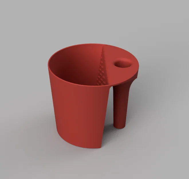 Xô sơn cầm tay có ngăn cất cọ sơn - Image 1