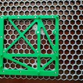 Khung giá đỡ Micro ATX treo tường tương thích Honeycomb Storage Wall - Thumbnail 1