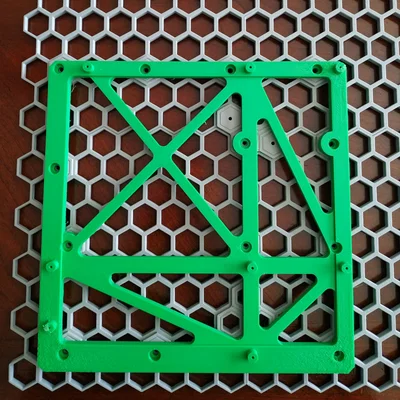 Khung giá đỡ Micro ATX treo tường tương thích Honeycomb Storage Wall