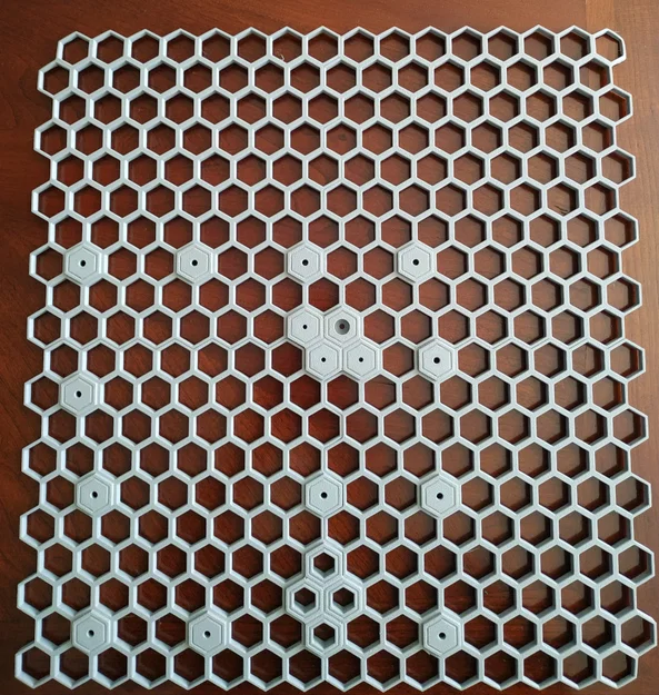 Khung giá đỡ Micro ATX treo tường tương thích Honeycomb Storage Wall - Image 3