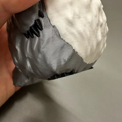 Mô hình Totoro đa màu sắc in 3D cực đáng yêu với MMU3