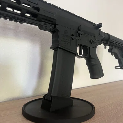 Đế dựng M4 airsoft dùng mag (M4 airsoft stand)