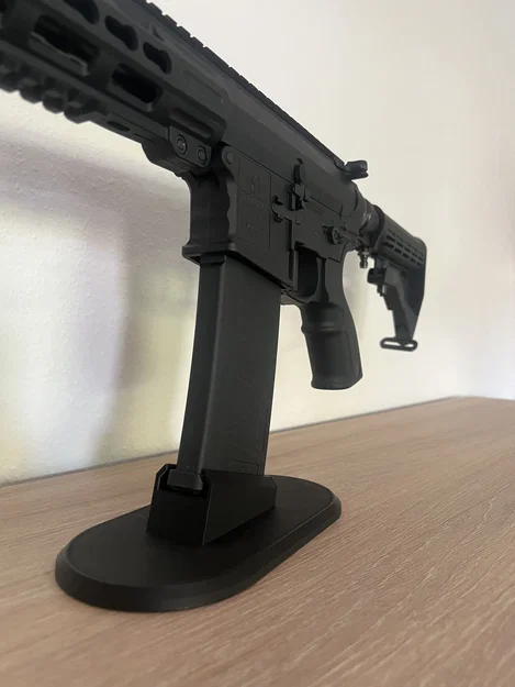 Đế dựng M4 airsoft dùng mag (M4 airsoft stand) - Image 4