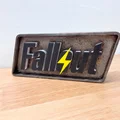 Fallout Logo 3D Light box marquee - Thumbnail 2