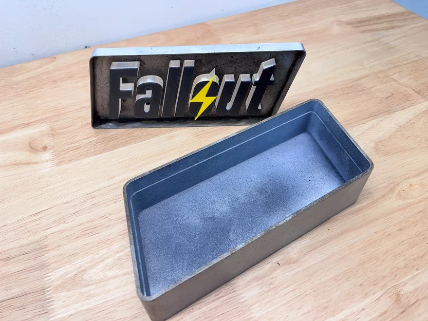 Fallout Logo 3D Light box marquee - Image 4