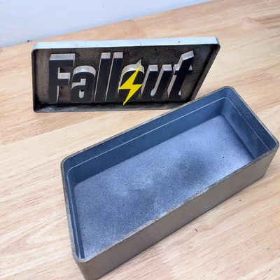 Fallout Logo 3D Light box marquee