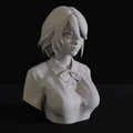 Mô hình tượng bán thân nhân vật nữ (Bust Lady 01) cho in 3D - Thumbnail 2