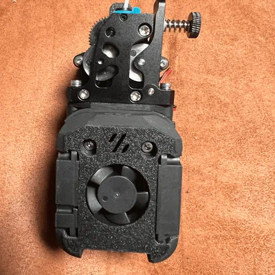 Ngàm Dragon Burner cho máy in Voron tích hợp cảm biến sợi nhựa